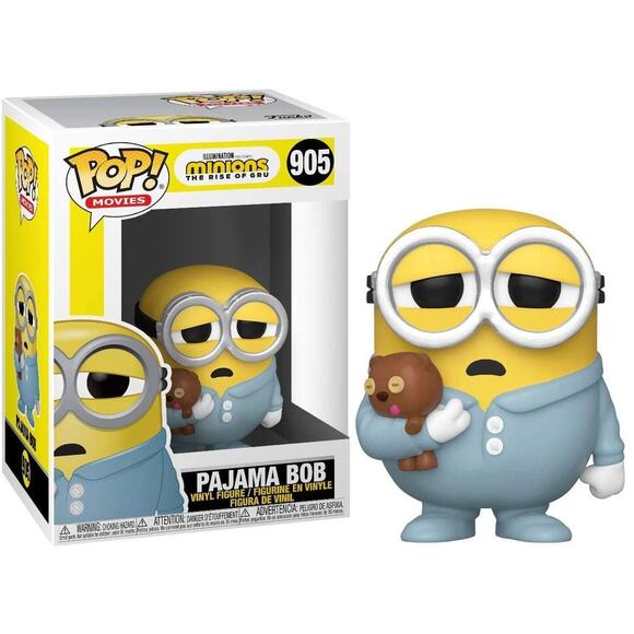 NWT Funko Pop! Minions The Rise of Gru - Pajama Bob #47805 Multicolor - Picture 1 of 2